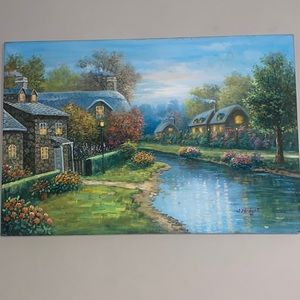 36x24 W. Hodges original Impressionism painting